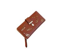 Générique Women Long Wallet - Clasp Wallets for Women, Leather Bifold