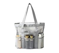 Générique Women’s Beach Bag Mesh Large Organizer Pool Tote Bag Waterproof Dry Wet Separation Beach Storage Bags For Shoes Towels Makeup Toys Toiletries Travel Gym Summer