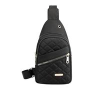 Générique Women’s Casual Sling Bag, Lightweight Adjustable Strap Sling Pouch Backpack, 11.81x6.69x0.79 inches Comfortable Shoulder Front Pack for Running, Walking, Hiking, and Travel