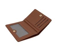 Générique Women’s Slim Wallet, Handmade PU Leather Card Holder for Women, Minimalist Pocket Wallet for Her, Elegant and Stylish Wallet for Everyday Use, Perfect for Credit Cards and Cash Storage