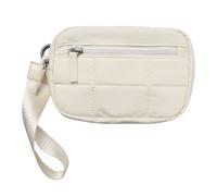 Générique Women Wristlet Purse, Zipper Wallet, Compact Card Holder Pouch, Lightweight Portable Organizer, Featuring Sturdy Material Workmanship, Nylon Material, 7.09x1.57x5.12in