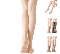 Générique Women's Invisible Stockings Dehorss, Ultra-Thin Sheer Knee-High Socks with Silicone Non-Slip Sole for Women (complexion)
