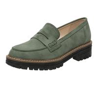Générique Women's Slip on Penny Loafers Shoes,Comfort Suede Platform Chunky Shoes for Work,Casual Women's Lug Sole Loafers