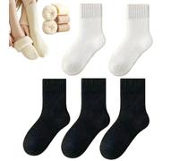 Générique Women's Soft Plush House Sock, Novelty Multicolor Thick Comfy Warm Socks (5PCS-C)