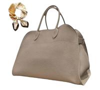 Générique Women's Vintage Top Handle Handbag, Trendy Large Capacity Suede Crossbody, Casual Hobo PU Leather Work Shoulder Bag