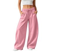 Générique Women's Wide Leg Sweatpants with Pockets