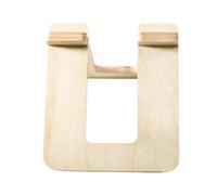 Générique Wood Bracket Parking Scooter Stand - 20.8x7x1.2cm Portable Brake Balance Display Stands, Timber Support Brackets, Easy Disassemble Frame,