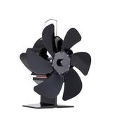 Génerique wood stove fan, Ventilateur de poêle à 6 pales à combustion efficace for foyer à bûches/bois/granulés(Stove Fan)