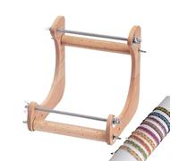 Générique Wooden Bead Loom | Ergonomic Angled Diy Jewelry Tool