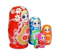 Générique Wooden Doll Hand Painted Display Toy Home Decoration