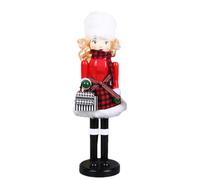 Générique Wooden Nutcracker Figures - Desk Display Ornament Figurines Doll