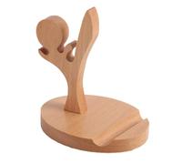 Générique Wooden Phone Stand, Tabletop Holder, Rack, Portable Bracket