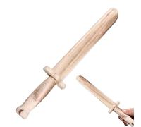 Générique Wooden Prop Toy, Role Play Costume Accessory, 12.20inch Realistic Prank Item with Smooth Carved Finish Design, Sturdy Lightweight Craft Build, Funny Style Stage Prop for Kids Use