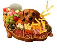 Générique Wooden Trays for Food - Funny Animal Display Table Decor