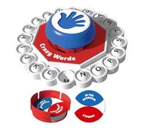 Générique Word Board Games - Press Alphabet Learning Toy | Educational Letter Spelling Game Kids, Boys/Girls, Adults, Family Fun, Classroom Activities, School, and Kindergarten Learning Playtime