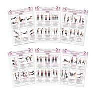 Générique Workout Poster - Motivational Fitness Wall Art for Gym and Home Exercise | Printed Design with Inspirational Quotes, Encourages Strength, Endurance, and Daily Training Routine