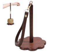 Générique Wrist Yarn Holder - Wooden Ball Crocheting Minder | Knitting Handwork Braiding Aid, Wristband Yarn Organizer for Travel Craft Projects for Knitting Crocheting