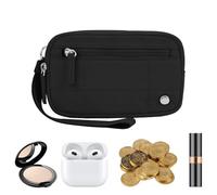 Générique Wristlet Wallet for Women | Portable Clutch Purse with Zipper | Multi-Functional Change Holder, Phone Organizer, Wristlet Coin Wallet for Travel, Shopping, Commuting