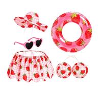 Générique Yard Duck Outfits - Hawaiian Sunglasses Swim Ring, Lawn