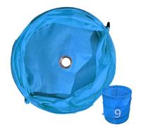 Générique Yard Golf Game Bucket, Foldable Backyard Golf Practice Game Storage Bucket | Optimized Portability Ball Sport Training Equipment | Versatile Placement for Adults Beginners Kids Women Men