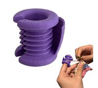 Générique Yarn Guide - Crochet Finger Thimble, Thread Organizer with Easy Slip on Design, Ideal for Knitting Weaving and Craft Projects Crafters Hobbyists Art Enthusiasts Use