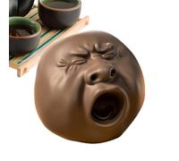 Générique Yawning Tea Pet Toy - Tea Prank Pet | Desk Têa Pets | Water Squirter Toys Silicone Têa Pets Figure | Water Playing Toy Funny Gag Joke Pranks Prop for Hot Weather Boys Girls Teens