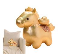Générique Year of The Horse Plush, Chinese Horse Stuffed Animal for Bedroom Or Car Decoration, Cute Soft Mascot Toy, Lucky Symbol Gift, Adorable Collectible Plush for Kids Teens Adults