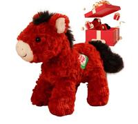 Générique Year of The Horse Plush Toy - 2026 Lunar New Year Stuffed Animal | Soft Comforting Plush for Kids & Adults, Bedroom Décor, Nursery, Sofa & Travel Companion