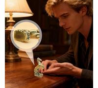 Générique Year of The Horse Statue - 3.79x5.2cm Wealth Figurine Brass Keepsake | 2026 Year of The Horse Desk Statue,for Nightstand Bookshelf Cabinet Family Friends Colleagues