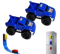Générique Yearpilrim Magnetic Wall Climbing Toy Car, Cars That Drive on Walls & Ceiling, Pull-Back Inertial Climbing Toys Car (Blue*2)