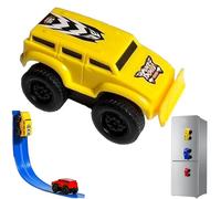 Générique Yearpilrim Magnetic Wall Climbing Toy Car, Cars That Drive on Walls & Ceiling, Pull-Back Inertial Climbing Toys Car (Yellow)