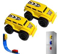 Générique Yearpilrim Magnetic Wall Climbing Toy Car, Cars That Drive on Walls & Ceiling, Pull-Back Inertial Climbing Toys Car (Yellow*2)
