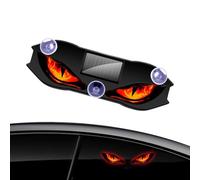 Générique Yeux LED pour voiture Autocollant Solaire Dynamique Imperméable
