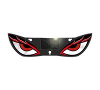 Générique Yeux pour Pare-Brise de Voiture, Panneau de Fenêtre Dynamique Solaire, Affichage Yeux LED Pare-brise, Pour SUV Camping-Car Berline Camion Voyage Road Trip Hommes Femmes Conducteur