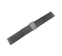 Générique YGUK0J Bracelet De Rechange En Acier Inoxydable, Largeur 10mm, 12mm, 14mm, 16mm, 18mm, 20mm, 22mm, 24mm, Avec Broche À Outils(BLACK,24mm)