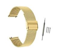 Générique YGUKOJ Bandes de montre en acier inoxydable Bracelet Bande de remplacement Compatible avec Compatible avec ID205L / ID205G / ID205U / ID205S / ID205(Gold)