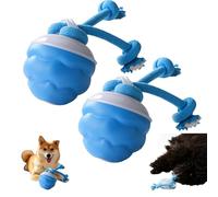 Générique Yobensun Dog Toy, Power Tail Dog Toy, 2025 Nouveau Mouvement activé Smart Smart Smart Ball pour Les Petits Chiens Moyens, USB Rechargeable pour Les Petits Chiens Moyens