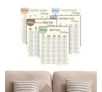 Générique Yoga Guide Wall Art, Fitness Posters, Versatile with Training Feature, Authentic Material, Reliable Living Room Accessory with Sturdy Design, Meditation Tool for Personal Training and Home