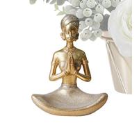Générique Yoga Statue Resin Modern Decorative Table Centerpiece