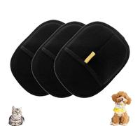Générique Yomi Pet Hair Remover Glove, Electrostatic Pet Hair Removal Gloves, Pets Grooming Gloves, Reusable Electrostatic Removal Brush (3PCS)