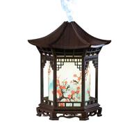 Générique Zen Pavilion Lantern Adjustable - Pagoda Shape Two Color Lights Set, Chinese Night Lantern Decorative Lamp, Indoor Outdoor Bedroom Living Room Office House Decor Light for Men Women Use