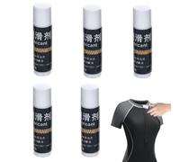 Générique Zipper Wax Stick 5 Pieces Waterproof Lubricant for Metal Nylon