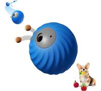Générique Zoomie Buddy 2.0, Zoomie Buddy Dog Interactive Toy, Dog Track Food Leaking Ball, Rechargeable and Durable Pet Design, Suitable for Small and Medium Dogs (Blue)