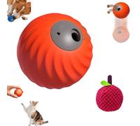 Générique Zoomie Buddy 2.0, Zoomie Buddy Dog Toy for Cat with Replacement Shell, 2 in 1 Interactive Dog Balls ＆ Pet Feeder, Cats and Dogs Track Food Leaking Ball for Small/Medium Pet (A-Bayberry)