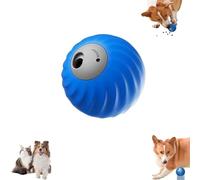 Générique Zoomie Buddy 2.0, Zoomie Buddy Interactive Pet Toys, Smart Pet Rolling Feeding Ball Eed, Dual Modes, USB Rechargeable, Dog Toys to Keep Them Busy (1Pcs*Blue)