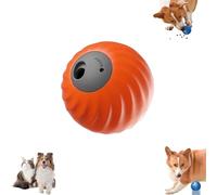 Générique Zoomie Buddy 2.0, Zoomie Buddy Interactive Pet Toys, Smart Pet Rolling Feeding Ball Eed, Dual Modes, USB Rechargeable, Dog Toys to Keep Them Busy (1Pcs*Orange)