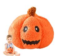 Générique Zucca Peluche - Cuscino Morbido Decorativo a Forma di Zuccas per Halloween o Autunno - Giocattolo in Tessuto Vellutato - Idea Regalo per Bambini e Arredo CASA