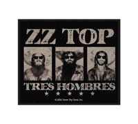 Générique ZZ Top Tres Hombres Unisexe Patch noir/gris 100% Polyester