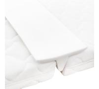 GénériquePont de lit 25 x 200 cm,Maison & Jardin,Linge,Literie,Protèges-Matelas,Couvre-Matelas,Blanc,0.59KG,282824
