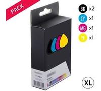 s Epson 29XL Fraise Pack 5 cartouches génériques 2 noires 3 couleurs
